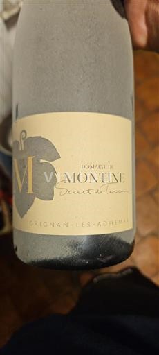 Údolí Rhôny Grignan-les-adhémar Domaine Montine Secret de Terroir 2020