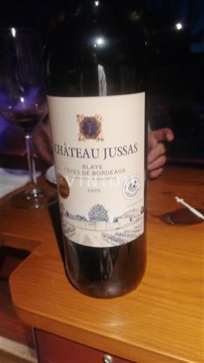 Bordeaux Blaye-côtes-de-bordeaux Château Jussas 2020