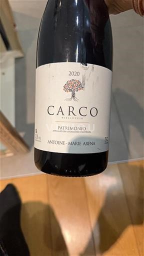 Korsika Patrimonio Antoine-Marie Arena Carco 2020
