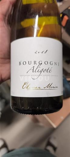 Bourgogne Bourgogne Aligoté Olivier Morin 2018