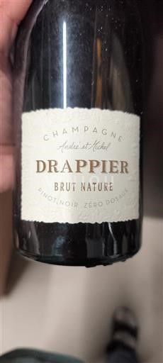 Champanhe Drappier Brut Nature Não Sazonado