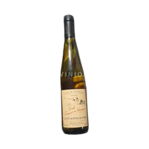 Vin Blanc demi-sec Domaine Beck du Rempart 2018 France Alsace Gewurztraminer AOC Grand Cru
