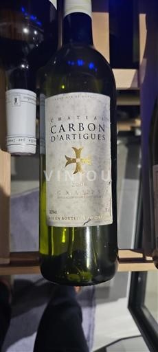 Bordeaux Graves Château Carbon Artigues 2006