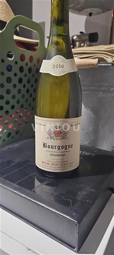 Vin Blanc sec Cuvée Nathan Philippe Jouan 2016 France Bourgogne AOC