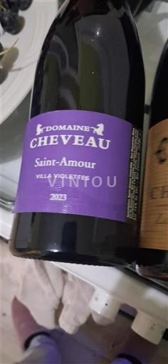 Beaujolais Saint-Amour Domaine Cheveau Villa Violettes 2023