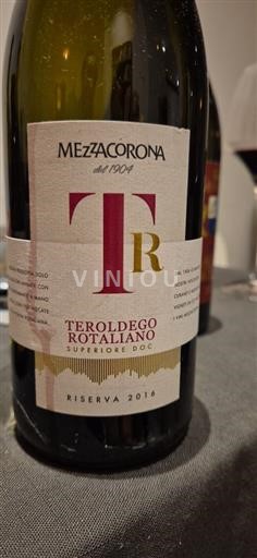 Trentino-Alto Adige Non specificato Mezzacorona Teroldego Rotaliano Superiore DOC Riserva 2016