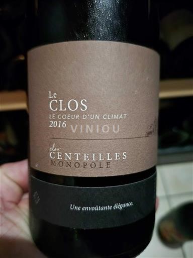 Languedoc Minervois Clos Centeilles Le Clos 2016