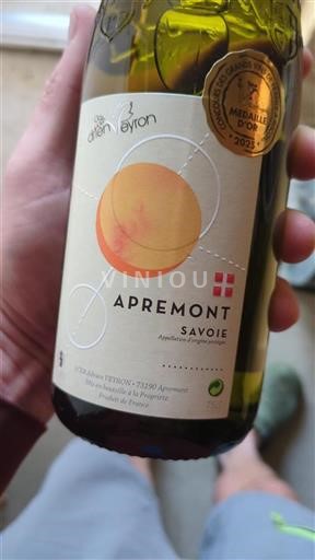 Saboia e Bugey Apremont Adrien Veyron 2025