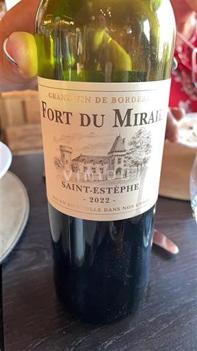 Bordeaux Saint-Estèphe Fort du Mirail 2022