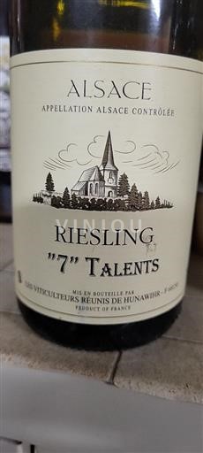 Alsace Alsace Grand Cru Cave de Hunawihr "7" Talents 2018