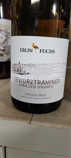 Alsazia Alsazia Grand Cru Eblin Fuchs Vieilles Vignes 2018