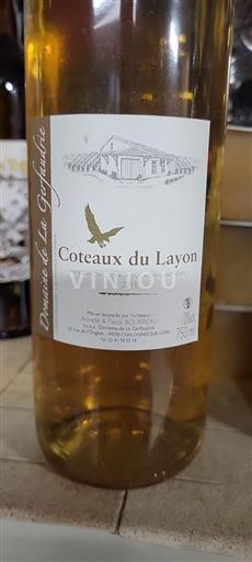 Údolí Loiry Coteaux-du-Layon Domaine La Gerfauderie 2015