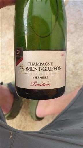 Champanhe Premier Cru Froment-Griffon Tradition Não Sazonado