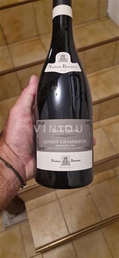 Burgundsko Gevrey-Chambertin Premier Cru Nuiton-Beaunoy Clos du Chapitre 2016