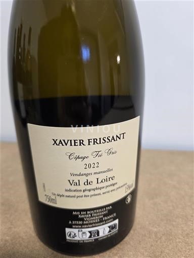 Loiretal Tal der Loire Xavier Frissant Cépage Fié Gris 2022