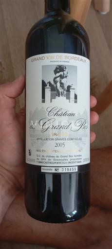 Bordeaux Graves Château Grand Bos 2005