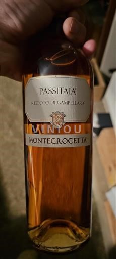 Vêneto Recioto di Gambellara Montecrocetta Passitaia 2005