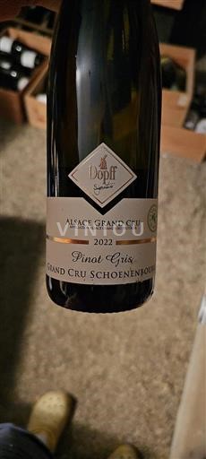 Alzacija Alsace Grand Cru Grand Cru Dopff Grand Cru Schoenenbourg 2022