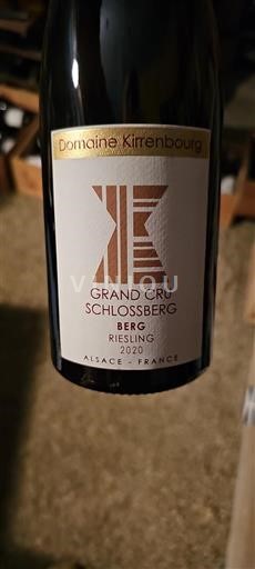 Alsazia Non specificato Grand Cru Domaine Kirrenbourg Berg 2020