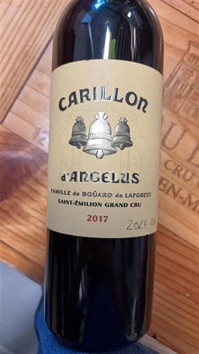 Bordeaux Saint-Émilion Grand Cru Famille de Boüard de Laforest Carillon d'Angélus 2017