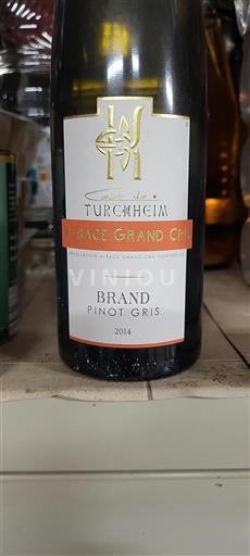 Alsasko Alsasko Grand Cru Grand Cru Cave de Turckheim Brand 2014