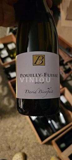 Bourgogne Pouilly-fuissé David Bienfait 2019