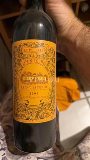 Bordeaux Saint-Estèphe Lafon-Rochet Les Pelerins 2005