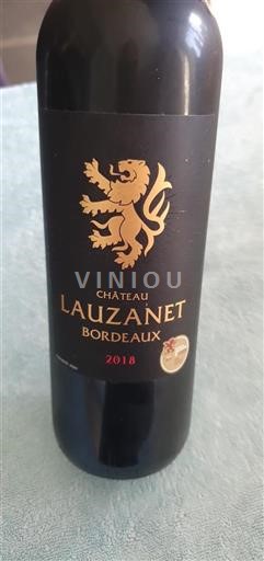 Bordeaux Château Lauzanet 2018