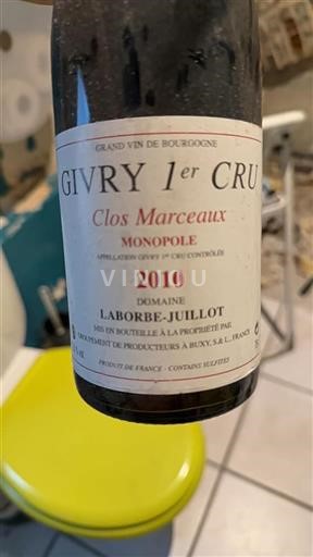 Bourgogne Ikke specificeret Premier Cru Laborde-Juillot Clos Marceaux 2010