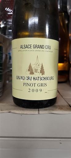 Alsace Pinot Grå Grand Cru Cave de Hunawihr 2009