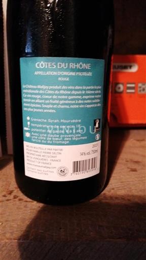 Údolí Rhôny Côtes-du-Rhône Château Malijay 2021
