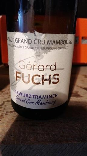 Elsass Nicht spezifiziert Grand Cru Gérard Fuchs Grand Cru Mambourg Ohne Jahrgang
