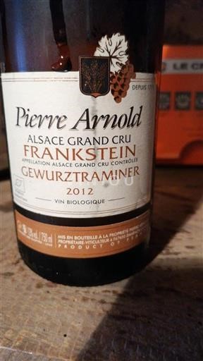 Alsazia Non specificato Grand Cru Pierre Arnold Gewurztraminer 2012