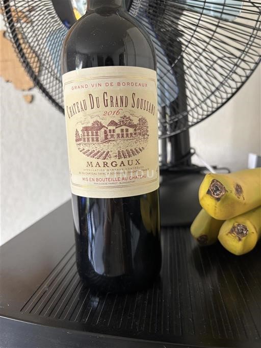 Bordeaux Margaux Château Grand Soussans 2016
