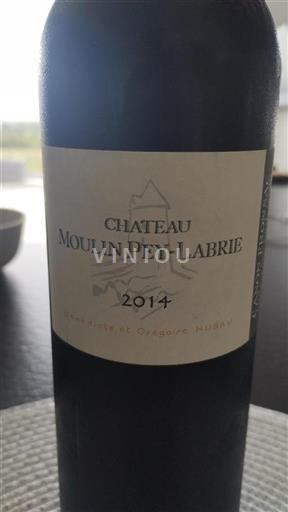 Bordeaux Canon-Fronsac Château Moulin Pey-Labrie 2014