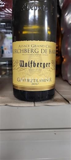 Alsazia Alsazia Grand Cru Grand Cru Wolfberger Kirchberg de Barr 2017