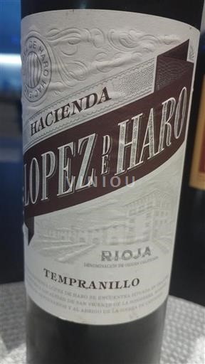 Rioja Hacienda López de Haro 2020