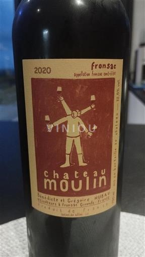 Bordeaux Fronsac Château Moulin 2020