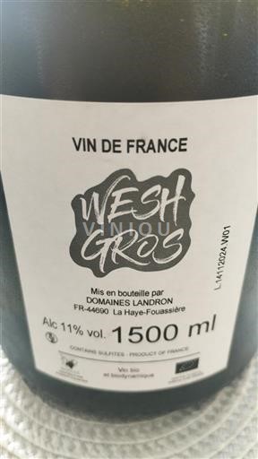 Údolí Loiry Nespecifikováno Domaine S Landron Wesh Gros Neročník