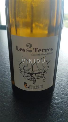 Vallée de la Loire Muscadet-sèvre-et-maine Domaine Des Cognettes Les 2 Terres 2023