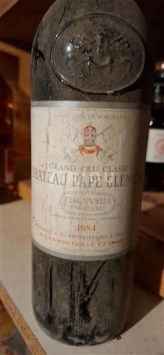 Bordeaux Pessac-Léognan Grand Cru Château Pape Clément 1984