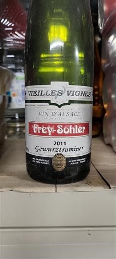 Elsass Gewürztraminer Frey-Sohler Vieilles Vignes 2011