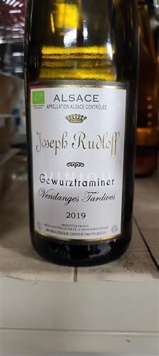 Alsazia Gewürztraminer Vendanges Tardives Joseph Rudloff 2019