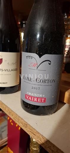 Bourgondië Aloxe-Corton Maison Vairet 2017