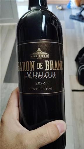 Bordeaux Margaux Baron de Brane 2022
