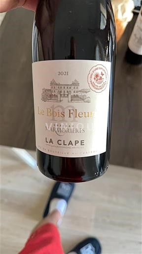 Languedoc La Clape Château Marmières Le Bois Fleuri 2021