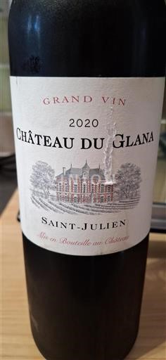 Bordeaux Saint-Julien Château Glana 2020