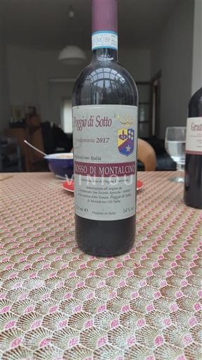 Toscane Rosso di Montalcino Poggio di Sotto 2017