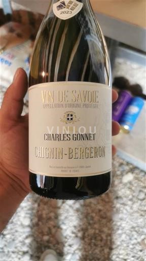 Savoie et Bugey Chignin-Bergeron Charles Gonnet 2023