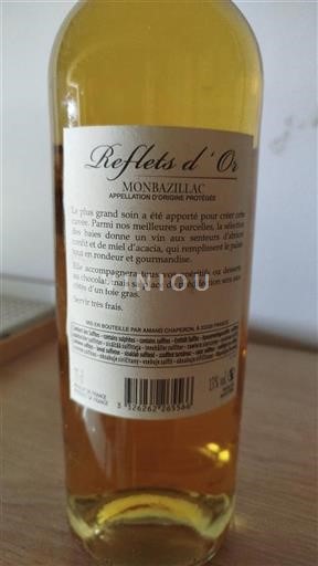 Sudoeste Monbazillac Reflets Or Sin añada